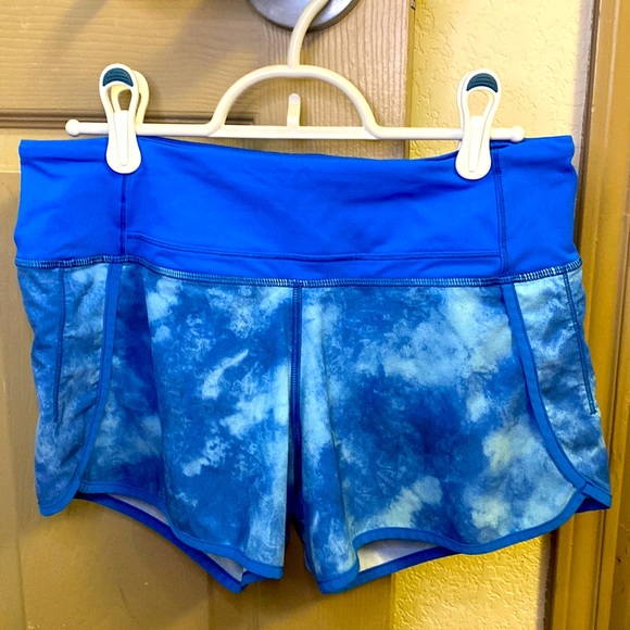 lululemon athletica Shorts Blue Lululemon Shorts Poshmark
